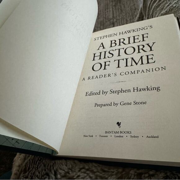 STEPHEN HAWKING'S A BRIEF HISTORY OF TIME : A Reader's Companion. First Edition - Picture 4 of 11